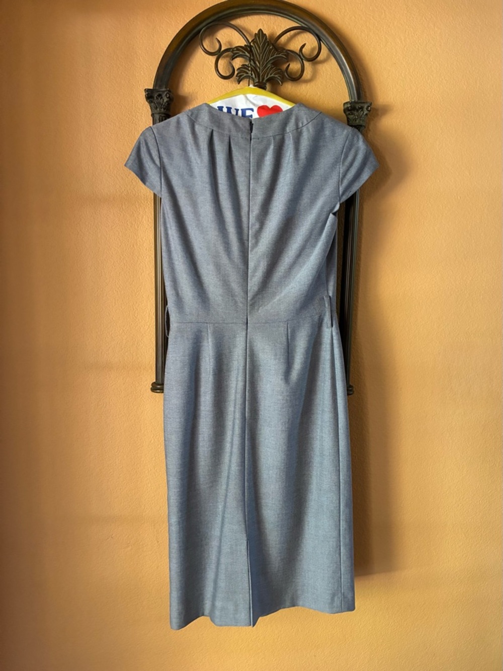 ANTONIO MELANI Gray Midi Skirt Suit - Picture 6 of 7